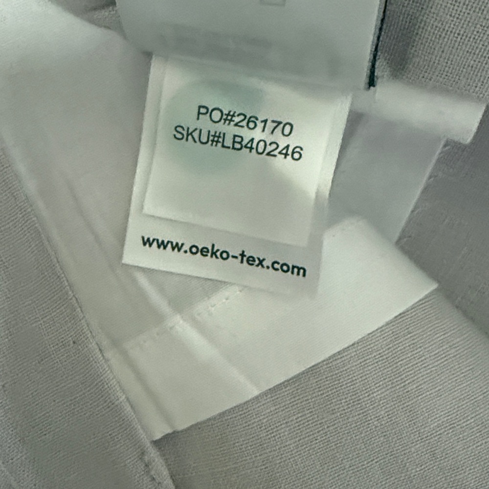 Quince European Linen Curtain Set of 2 - Picture 10 of 10